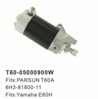 2 STROKE -STARTER MOTOR  - PARSUN T60A-6H3-81800-11 -YAMAHA E60H  -T60-05000900W Parsun